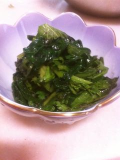 ほうれん草と春菊のW胡麻和え-レシピのメイン写真