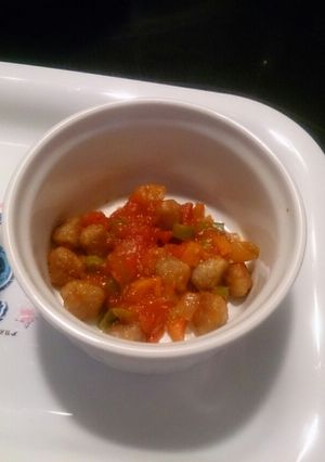離乳食:後期〜酢豚-レシピのメイン写真