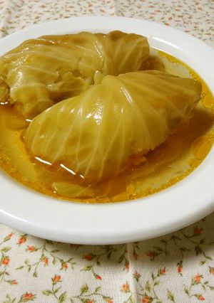 ロールキャベツ-レシピのメイン写真