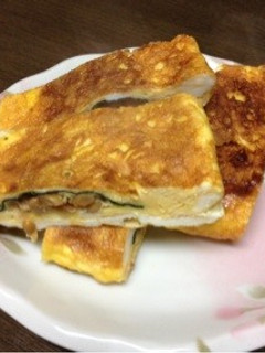納豆のたまごやき-レシピのメイン写真