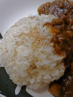 カレーの時用♬簡単☆ゴマご飯(^p^)p-レシピのメイン写真