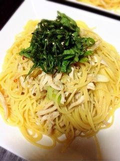 あっさり簡単!長ネギとささみの和風パスタ-レシピのメイン写真