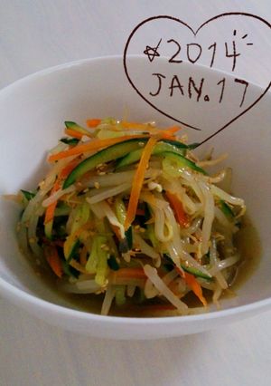 簡単!もやしの中華サラダ-レシピのメイン写真