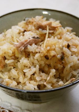 超簡単！ジャガイモとサバ缶の炊き込みご飯-レシピのメイン写真