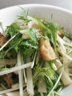 ★大根と水菜のからしぽん酢和え★-レシピのメイン写真