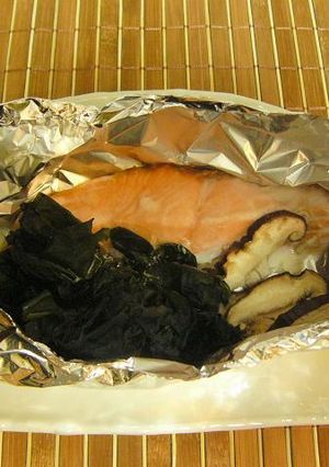 鮭ホイル焼き-レシピのメイン写真