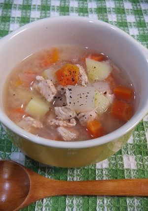 ダイエット！ポトフ風スープ♪-レシピのメイン写真