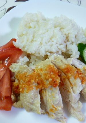 シンガポールチキンライス-レシピのメイン写真