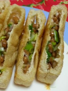 簡単♡激うま節約おかず♡納豆油揚げ-レシピのメイン写真