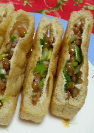簡単♡激うま節約おかず♡納豆油揚げ-レシピのメイン写真