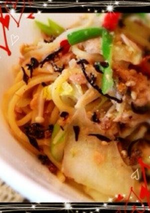胡麻たっぷり三升漬けパスタ(醤油麹)-レシピのメイン写真