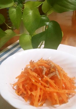にんじんの温サラダ-レシピのメイン写真