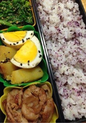 1/16 ダンナさんの簡単なお弁当-レシピのメイン写真