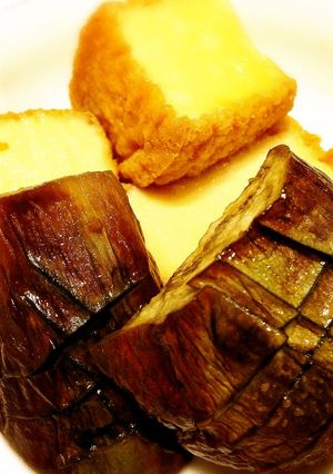 ふっくら味しみ♪茄子と厚揚げの煮付-レシピのメイン写真