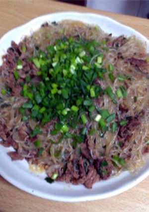 牛肉と春雨のピリ辛炒め-レシピのメイン写真