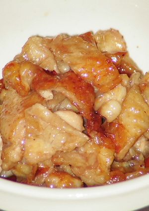 鶏皮の焼き鳥風-レシピのメイン写真
