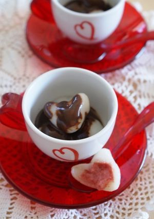 とろーりチョコ白玉カフェソース-レシピのメイン写真