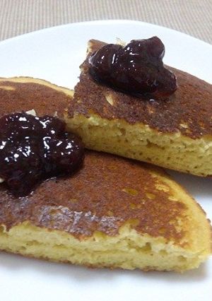 糖質制限・おからパンケーキパターンＣ-レシピのメイン写真