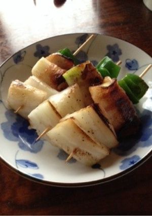 ベーコンと野菜の串焼き-レシピのメイン写真