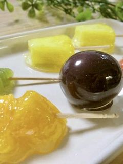 ムジカのきらきらフルーツ飴☆-レシピのメイン写真