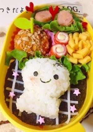 キャラ弁☆プックリおもち-レシピのメイン写真