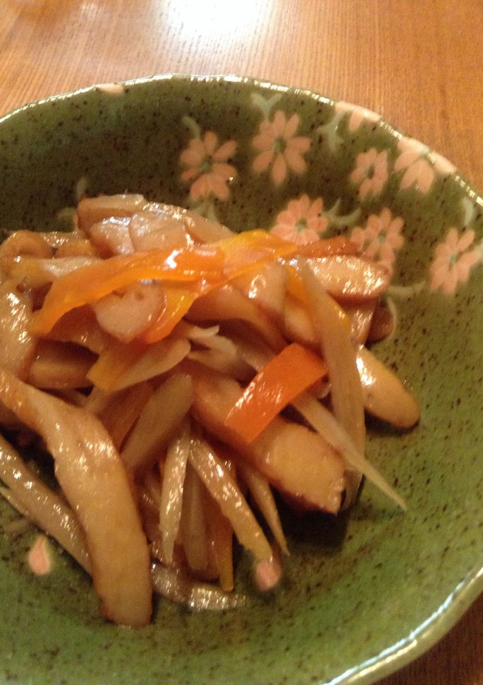 ごぼうと平てんできんぴら風煮-レシピのメイン写真