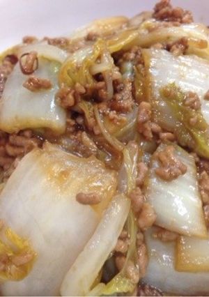 和風〜簡単♪麻婆白菜-レシピのメイン写真