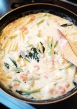 海老とほうれん草のマカロニグラタン-レシピのメイン写真