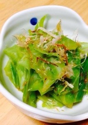 あと一品！キャベツの辛子おかか和え-レシピのメイン写真