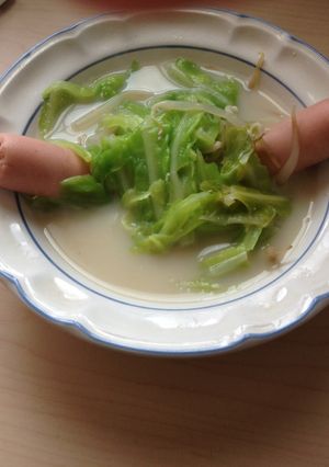 牛乳コンソメソーセージスープ-レシピのメイン写真