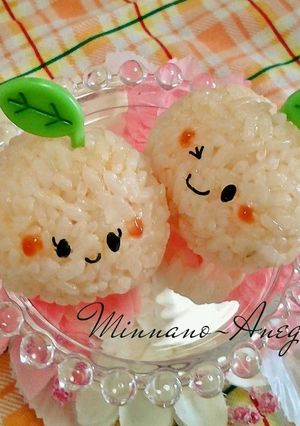キャラ弁＊簡単みかんおにぎり-レシピのメイン写真