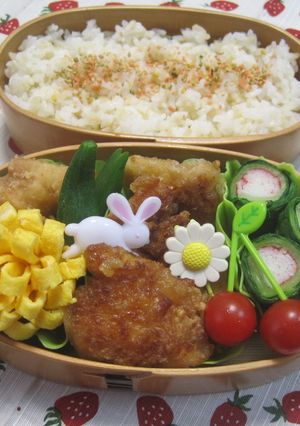 お弁当に簡単♪青菜のカニかまロール-レシピのメイン写真