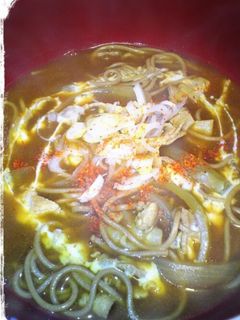 カレー南蛮蕎麦-レシピのメイン写真