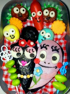 バーバパパ&バーバママのラブラブ弁当♡-レシピのメイン写真