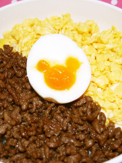 ☆そぼろ丼☆TDL風♪-レシピのメイン写真