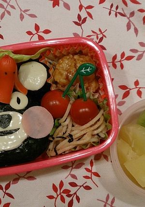 くまモンのお弁当(^-^)v-レシピのメイン写真