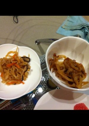 レンコンのきんぴら-レシピのメイン写真