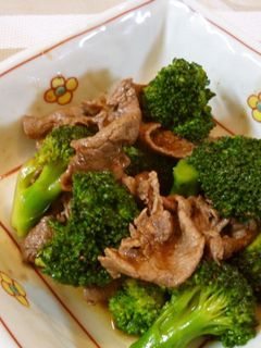 ☆ブロッコリーと牛肉炒め☆-レシピのメイン写真