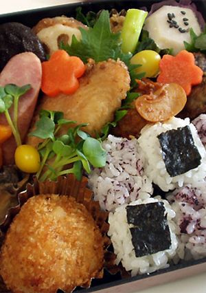 弁当　お花見用-レシピのメイン写真