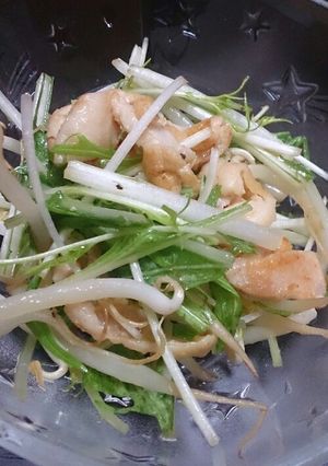 簡単☆鶏皮のさっぱりサラダ-レシピのメイン写真