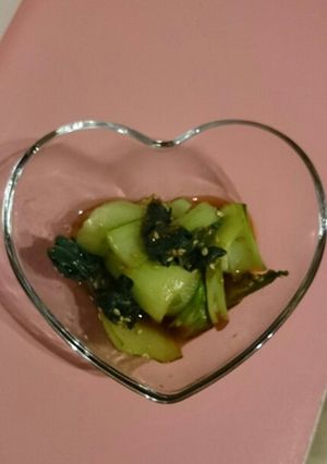 青梗菜の生姜おひたし-レシピのメイン写真