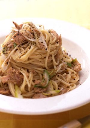 ツナのパスタ-レシピのメイン写真