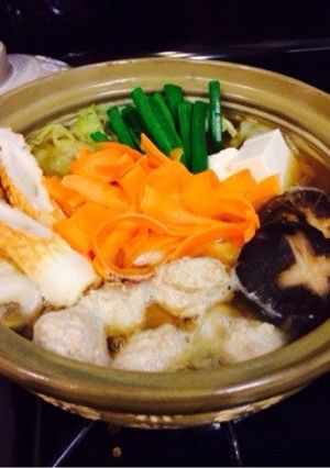 あったか♡生姜入りフワフワ鶏団子鍋-レシピのメイン写真