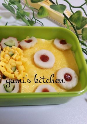 ♡ちくわでドット♡オムライス♡-レシピのメイン写真