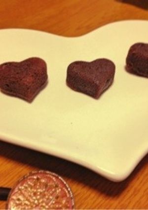 しっとり濃厚ひとくちチョコケーキ-レシピのメイン写真