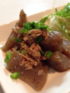 簡単☆こんにゃくとツナの炒め煮-レシピのメイン写真