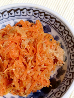 レンジでチン!にんじんしりしり明太子入り-レシピのメイン写真