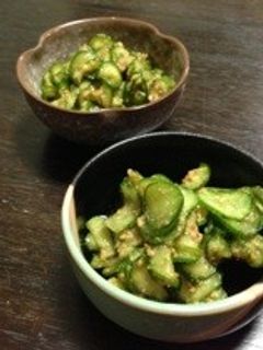 キュウリの胡麻和え-レシピのメイン写真