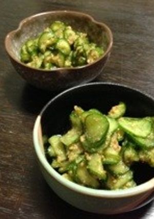 キュウリの胡麻和え-レシピのメイン写真