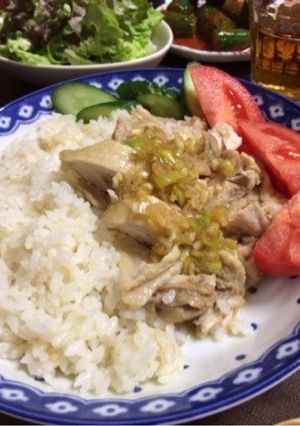 共働きのカオマンガイ-レシピのメイン写真
